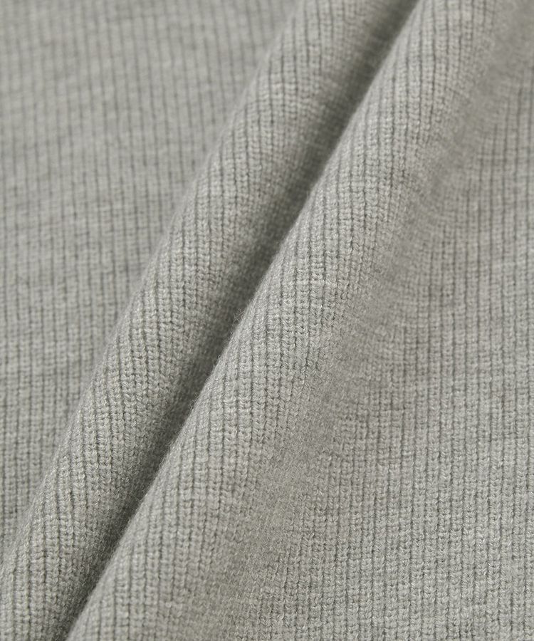 AMERICAN HOLIC「バイパチ片畦衿付きニットプルオーバー＜静電気軽減＞」|ニット・セーター|