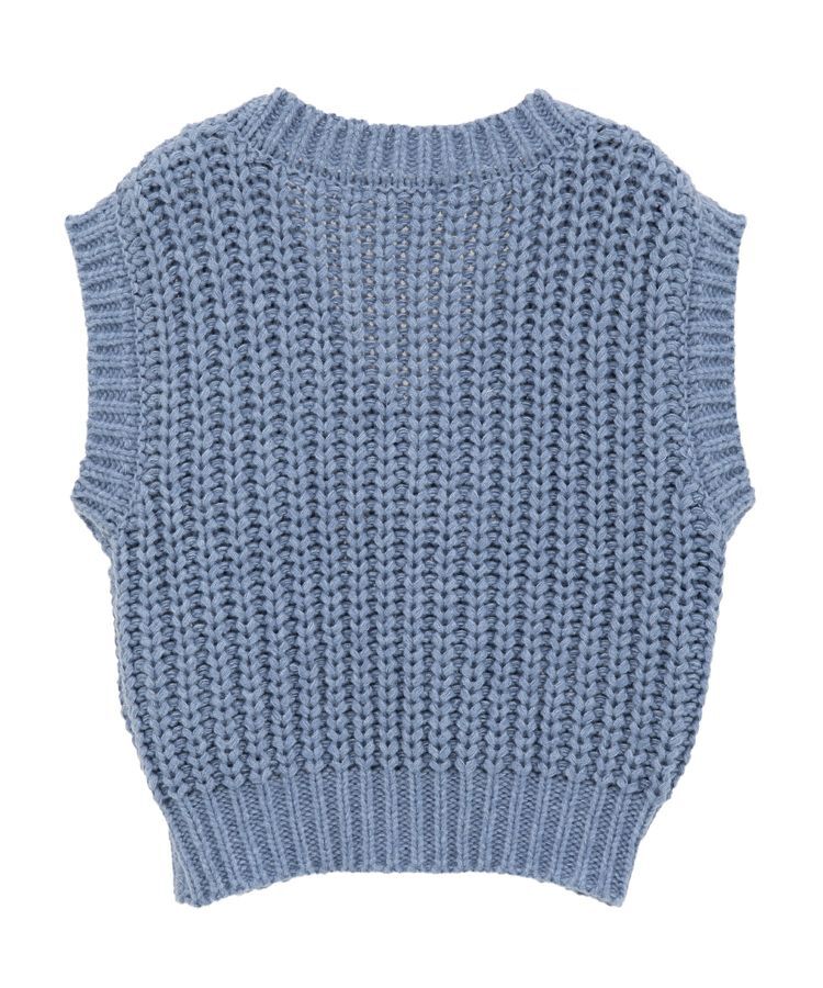 AMERICAN HOLIC「ローゲージVネックニットベスト」|ベスト・ジレ|