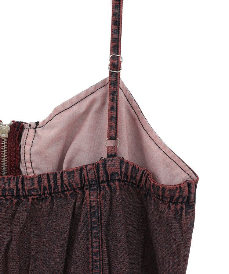 Green Parks「・SUGAR SPOON コルセットデニムキャミワンピ」|ワンピース|