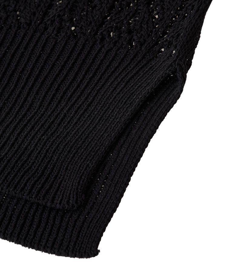 Green Parks「透かし編みニットチュニック」|チュニック|