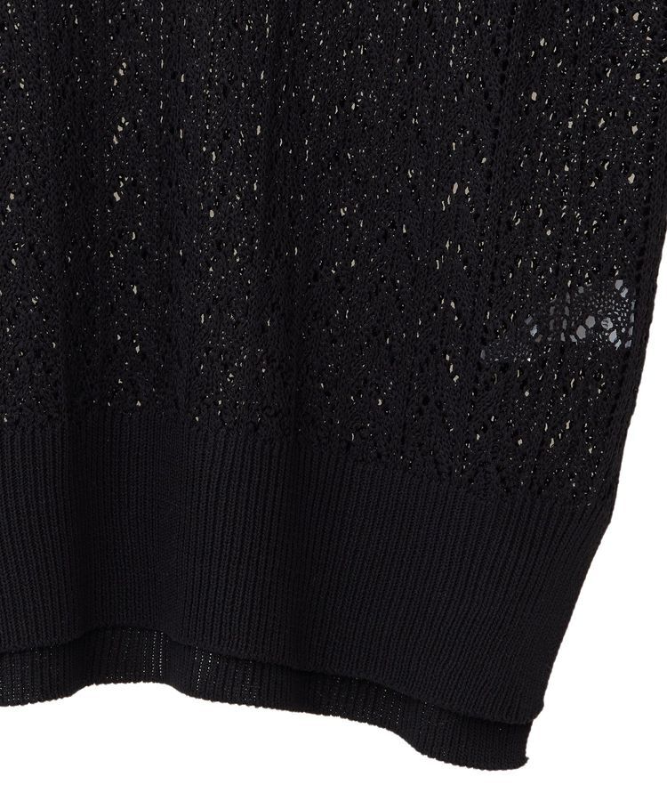 Green Parks「透かし編みニットチュニック」|チュニック|