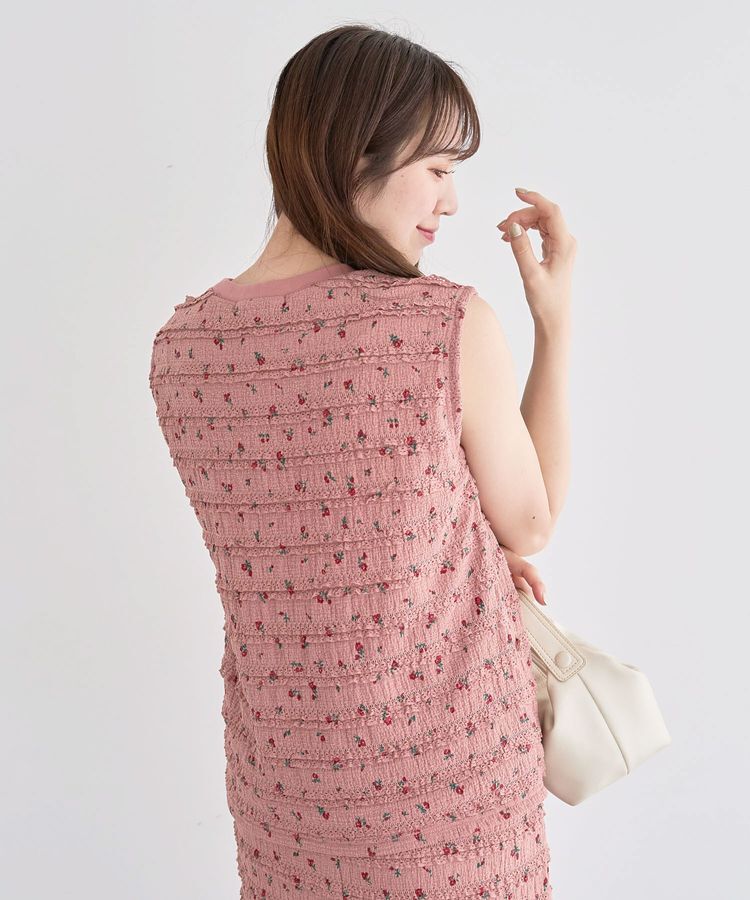 Green Parks「・SUGAR SPOON コバナレースフリルノースリーブ」|Tシャツ・カットソー|