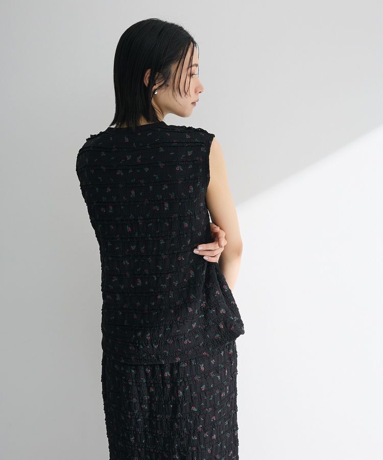 Green Parks「・SUGAR SPOON コバナレースフリルノースリーブ」|Tシャツ・カットソー|