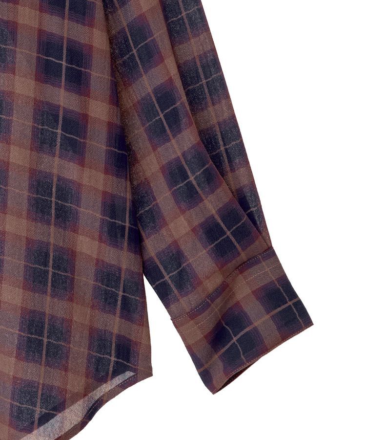 Green Parks「カシュクールシアーシャツ」|シャツ・ブラウス|