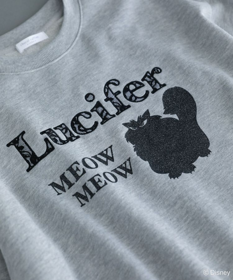 Green Parks「Lucifer/ルシファー/レース英字ロゴスウェット」|スウェット・ジャージ|