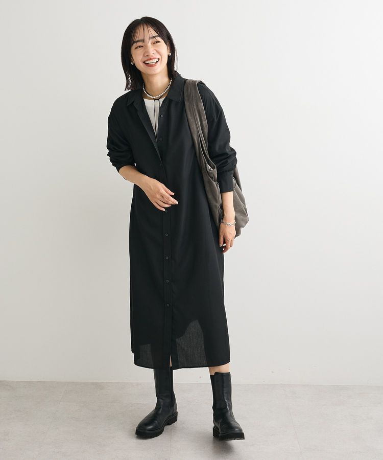 Green Parks「ロングシャツワンピース」|ワンピース|