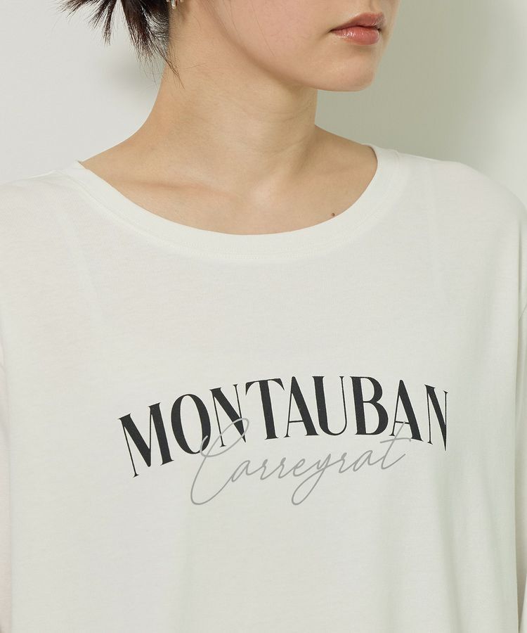 Green Parks「キレイ目ロゴ長袖Tシャツ」|Tシャツ・カットソー|