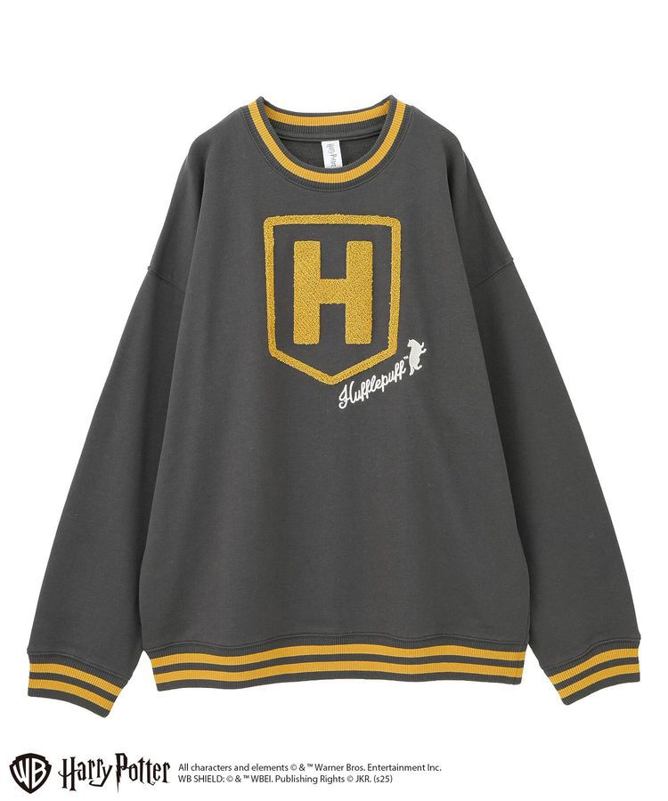 Green Parks「ハリー・ポッター/サガラ刺繍ロゴプルオーバー」|Tシャツ・カットソー|Charcoal Gray