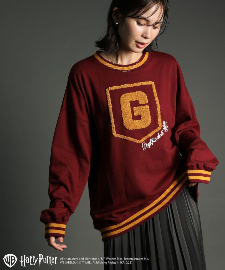 Green Parks「ハリー・ポッター/サガラ刺繍ロゴプルオーバー」|Tシャツ・カットソー|
