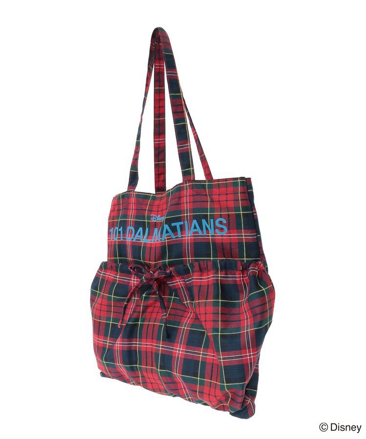 Green Parks「101匹わんちゃん/チェック柄トートバッグ」|トートバッグ|