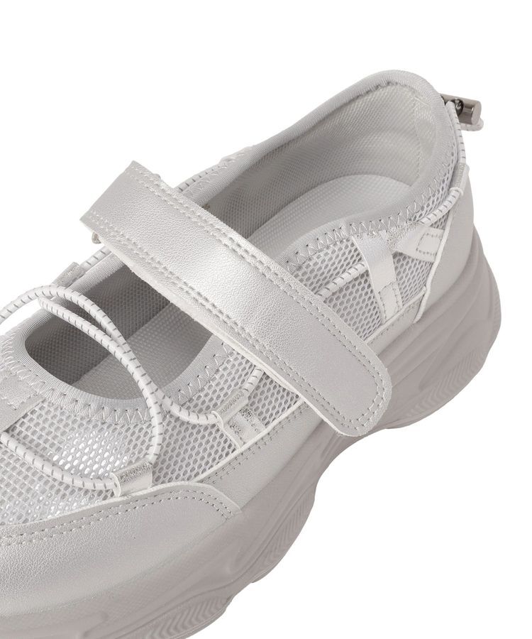 Green Parks「ドロストコードメッシュスニーカー」|スニーカー|