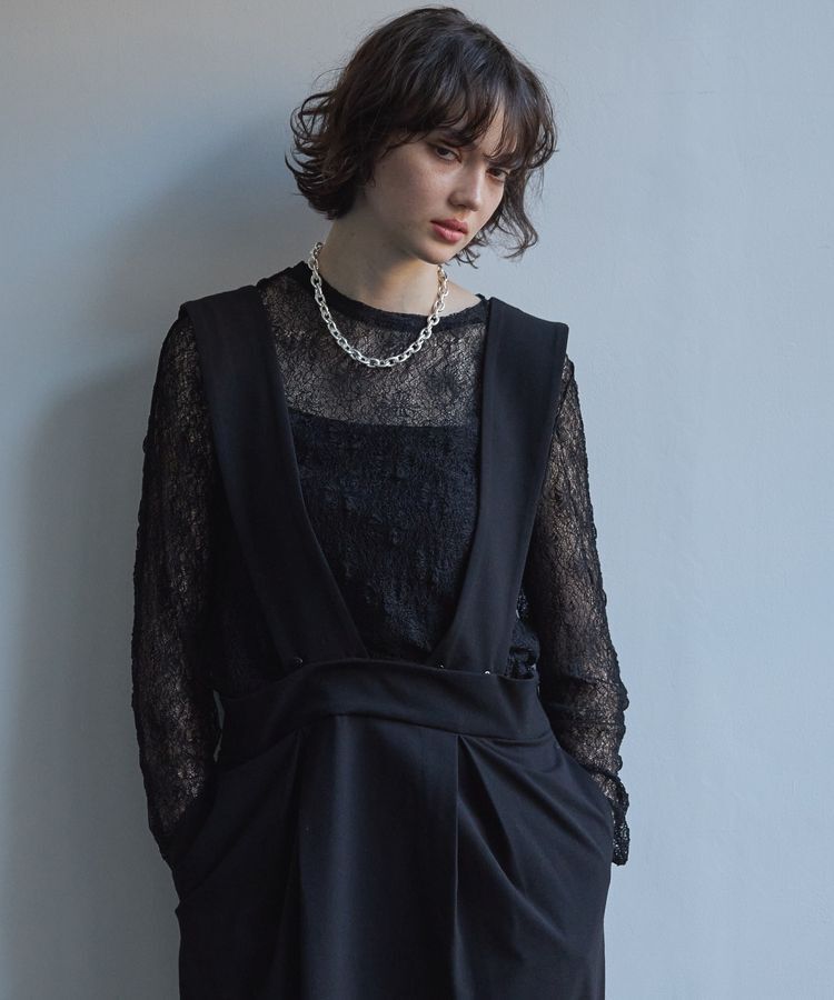 GARAGE OF GOOD CLOTHING「レースクルーネックプルオーバー」|Tシャツ・カットソー|