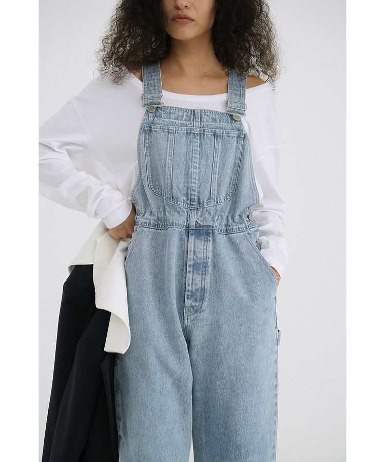 GARAGE OF GOOD CLOTHING「【CLANE】waist adjust overalls」|オールインワン|