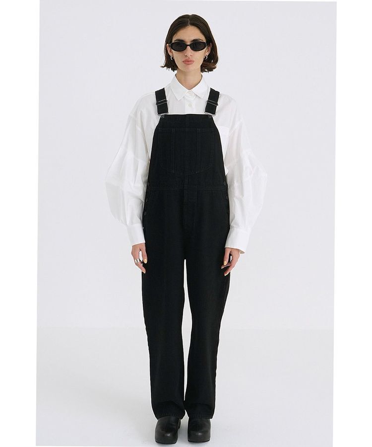 GARAGE OF GOOD CLOTHING「【CLANE】waist adjust overalls」|オールインワン|