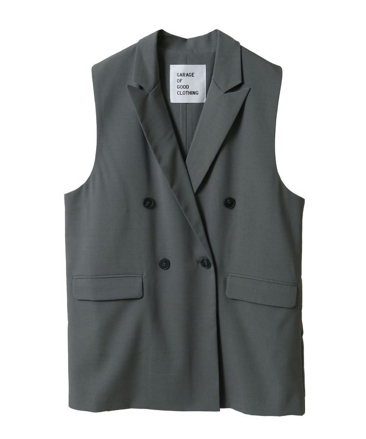 GARAGE OF GOOD CLOTHING「ダブルブレストベスト」|ベスト・ジレ|