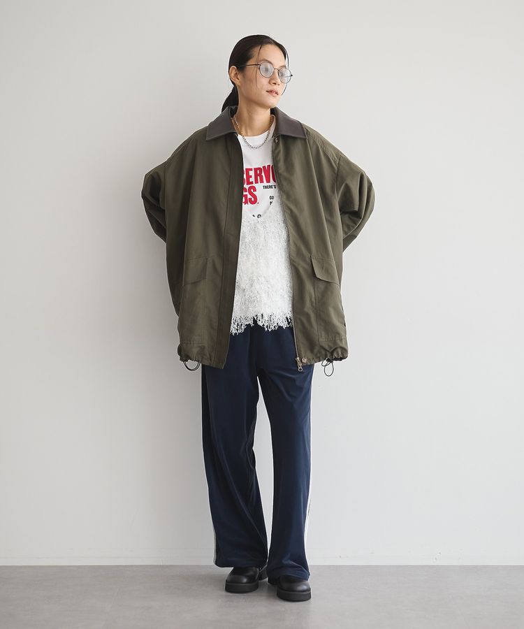 GARAGE OF GOOD CLOTHING「リボンヤーンVネックベスト」|ベスト・ジレ|