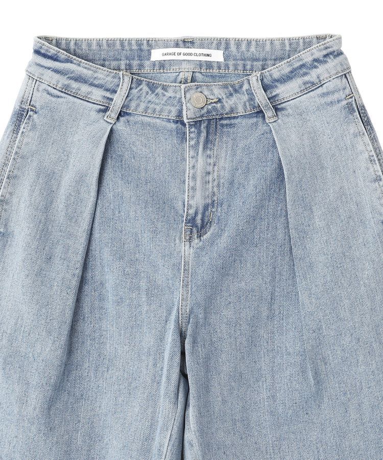 GARAGE OF GOOD CLOTHING「タックコクーンデニムパンツ」|デニム|
