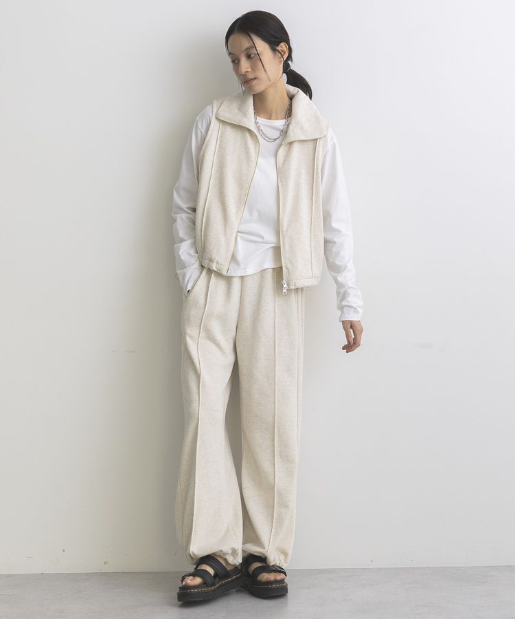 GARAGE OF GOOD CLOTHING「【日本製】裏毛ドロストショートベスト」|ベスト・ジレ|