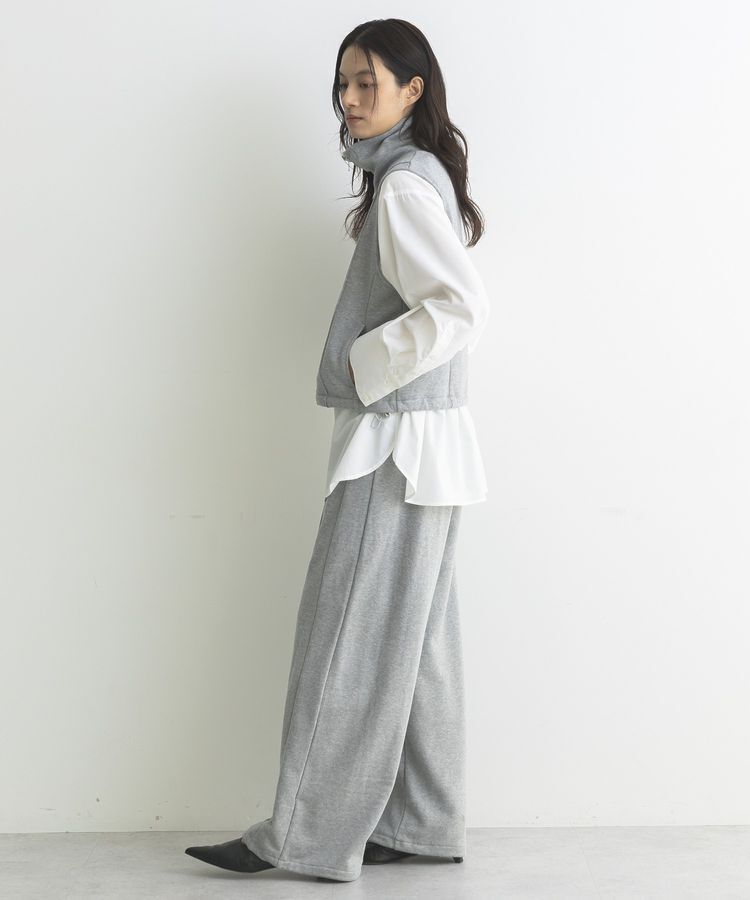 GARAGE OF GOOD CLOTHING「【日本製】裏毛ドロストショートベスト」|ベスト・ジレ|