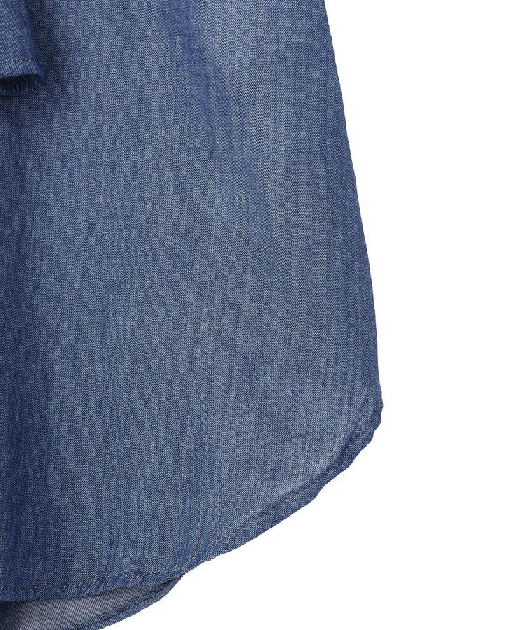 GARAGE OF GOOD CLOTHING「【日本製】シアーデニムボウタイブラウス」|シャツ・ブラウス|