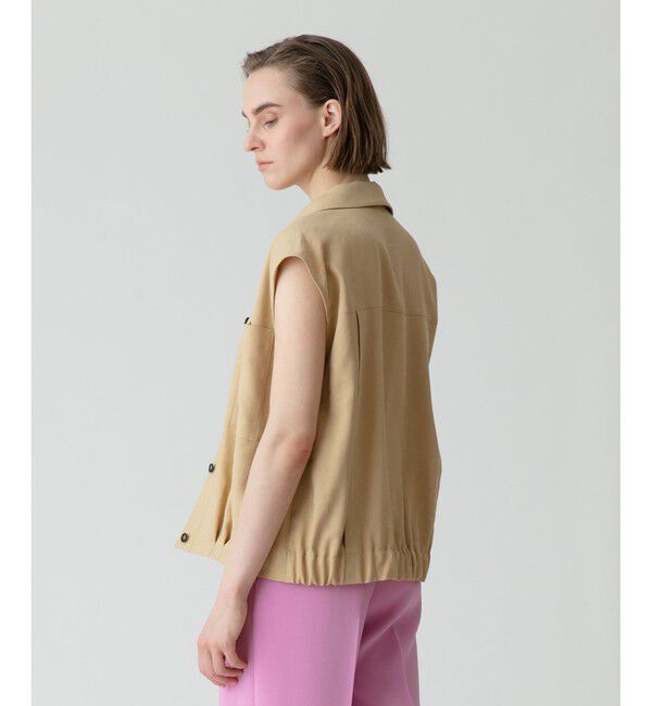 allureville「【セットアップ対応商品】ストレッチピケジレブルゾン」|その他|