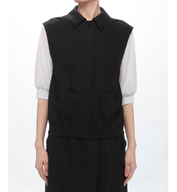 allureville「【セットアップ対応商品】ストレッチピケジレブルゾン」|その他|