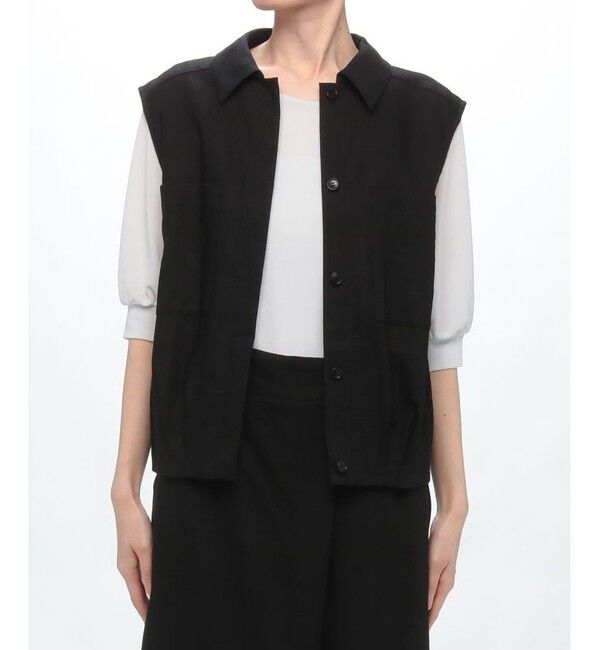 allureville「【セットアップ対応商品】ストレッチピケジレブルゾン」|その他|