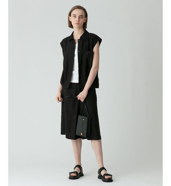 allureville「【セットアップ対応商品】ストレッチピケジレブルゾン」|その他|