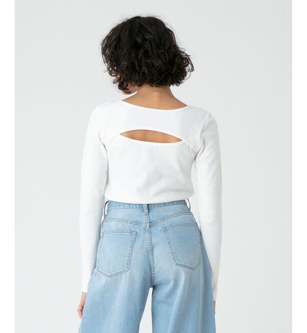 allureville「2WAYオープンヨークRIB プルオーバー」|その他|