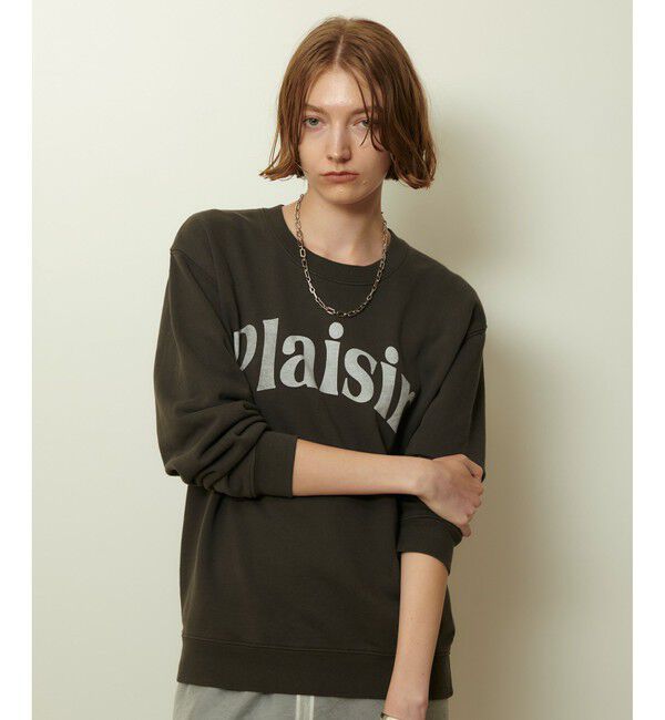 allureville「ロゴスウェットプルオーバー」|Tシャツ・カットソー|