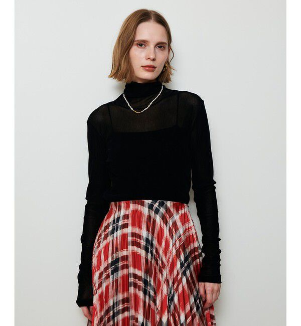 allureville「フロッキーチュールタートル」|Tシャツ・カットソー|