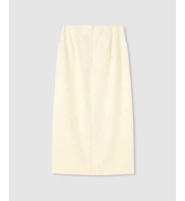 allureville「◇カラーメルトン釦付タイトスカート」|スカート|