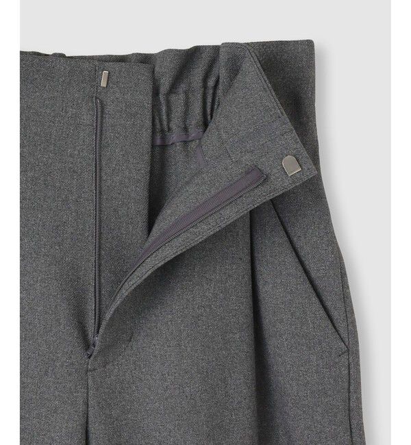 allureville「ウールライクフランネルヨークレスパンツ」|チノ|