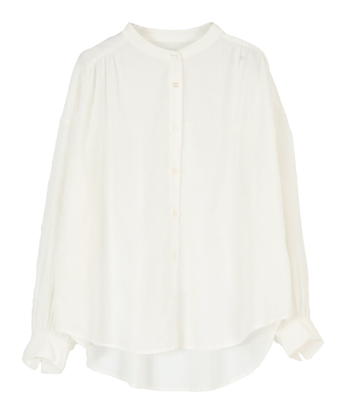 titivate「ギャザーシャツブラウス」|シャツ・ブラウス|