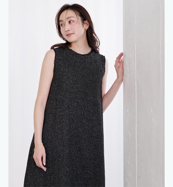 ur's「サマーツイードフレアワンピース」|ワンピース|