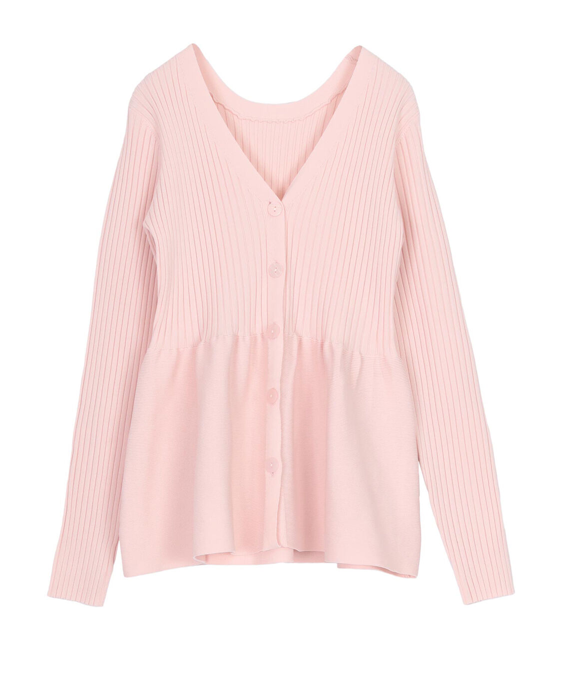 titivate「前後2wayペプラムニットトップス」|ニット・セーター|