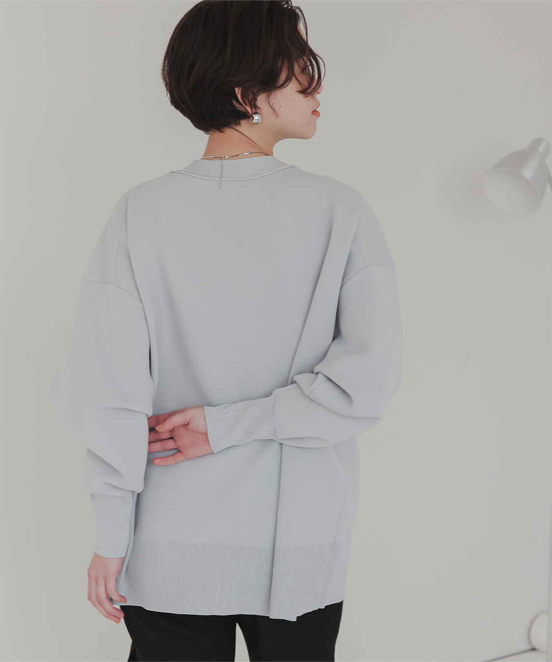 titivate「釦デザインニットカーディガン」|ニット・セーター|