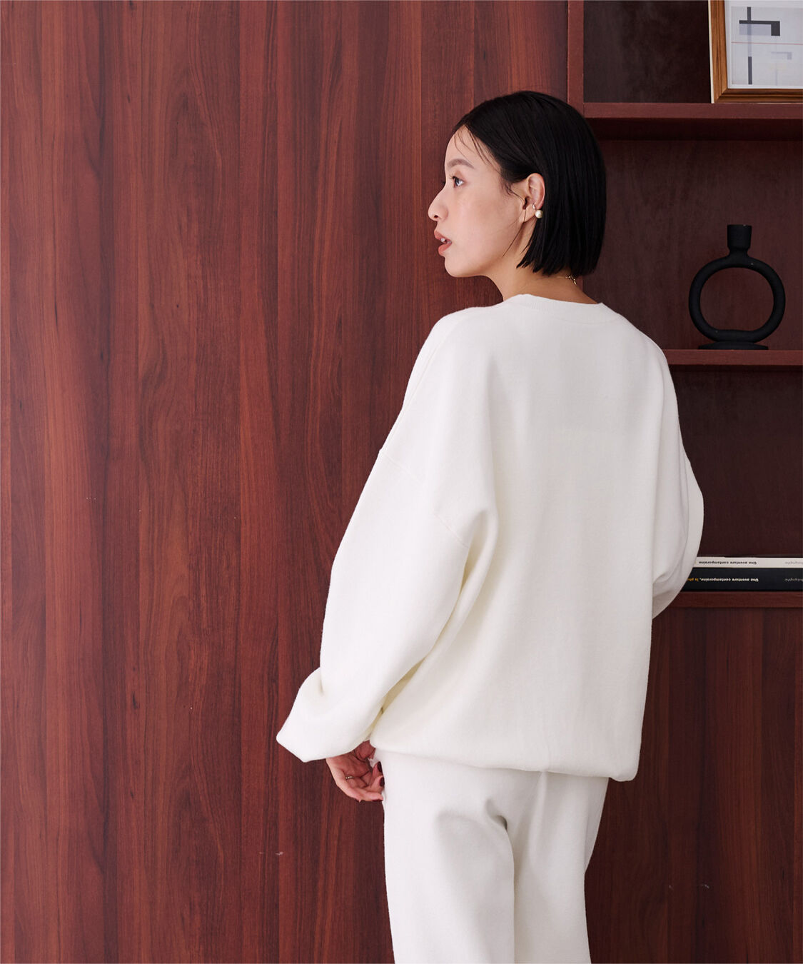 ur's「【黒川翼さんコラボアイテム】スウェットライクオーバーサイズニット」|ニット・セーター|