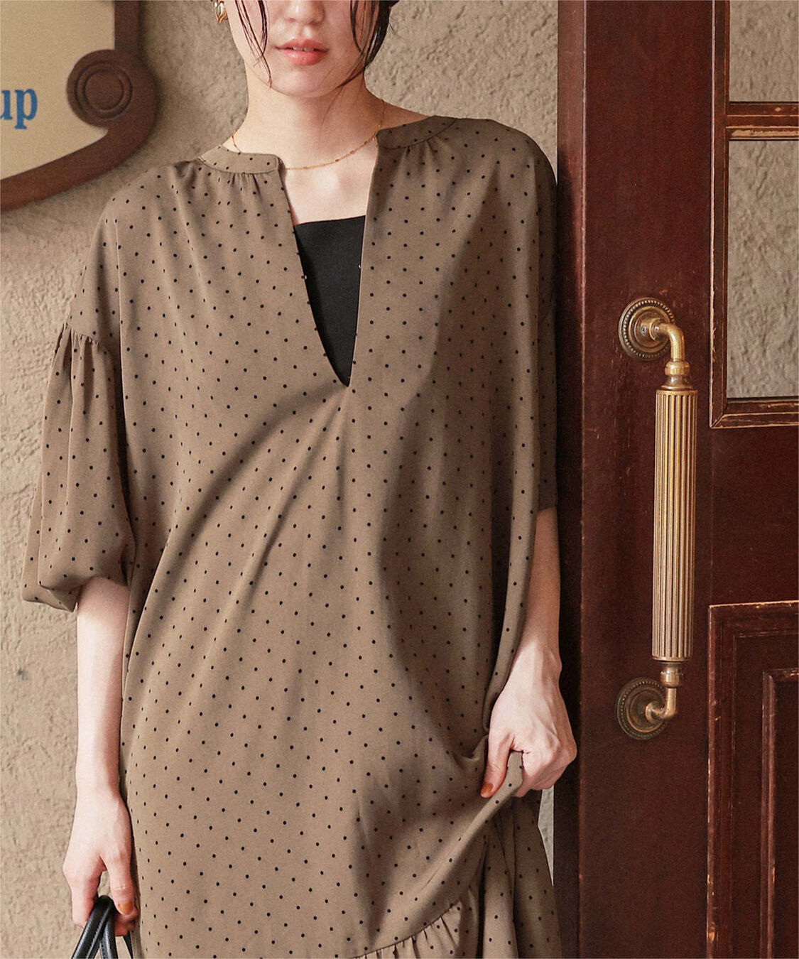 titivate「スキッパーティアードワンピース」|ワンピース|