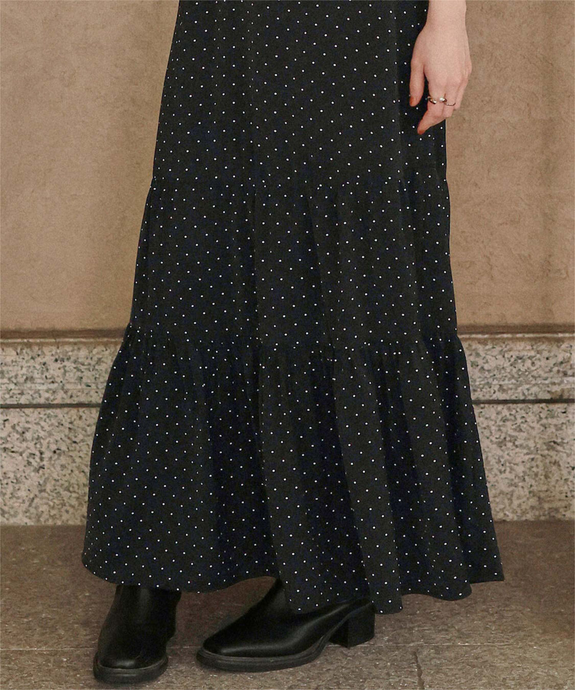 titivate「スキッパーティアードワンピース」|ワンピース|