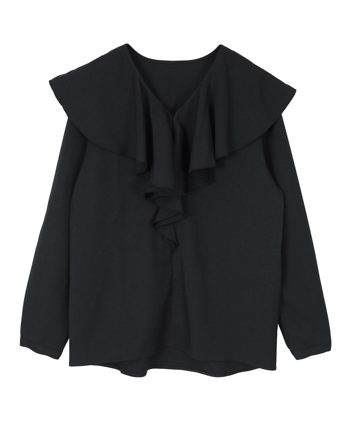 ur's「Vネックラッフルブラウス」|シャツ・ブラウス|