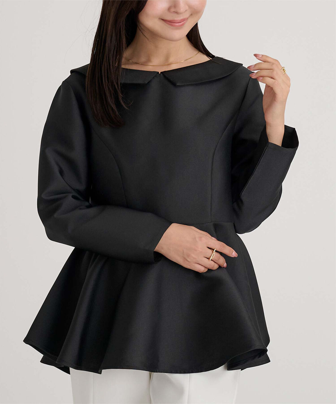 ur's「2wayペプラムブラウス」|シャツ・ブラウス|