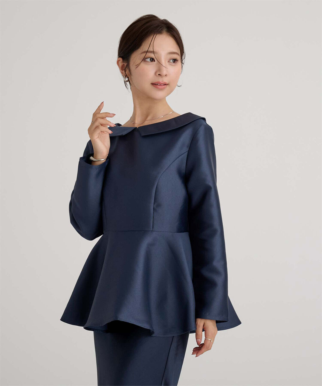 ur's「2wayペプラムブラウス」|シャツ・ブラウス|