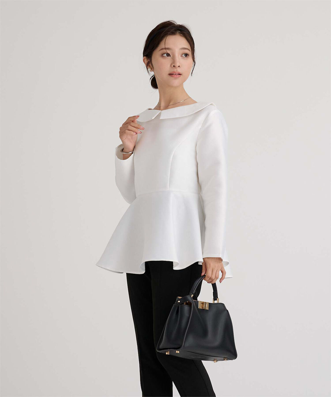 ur's「2wayペプラムブラウス」|シャツ・ブラウス|