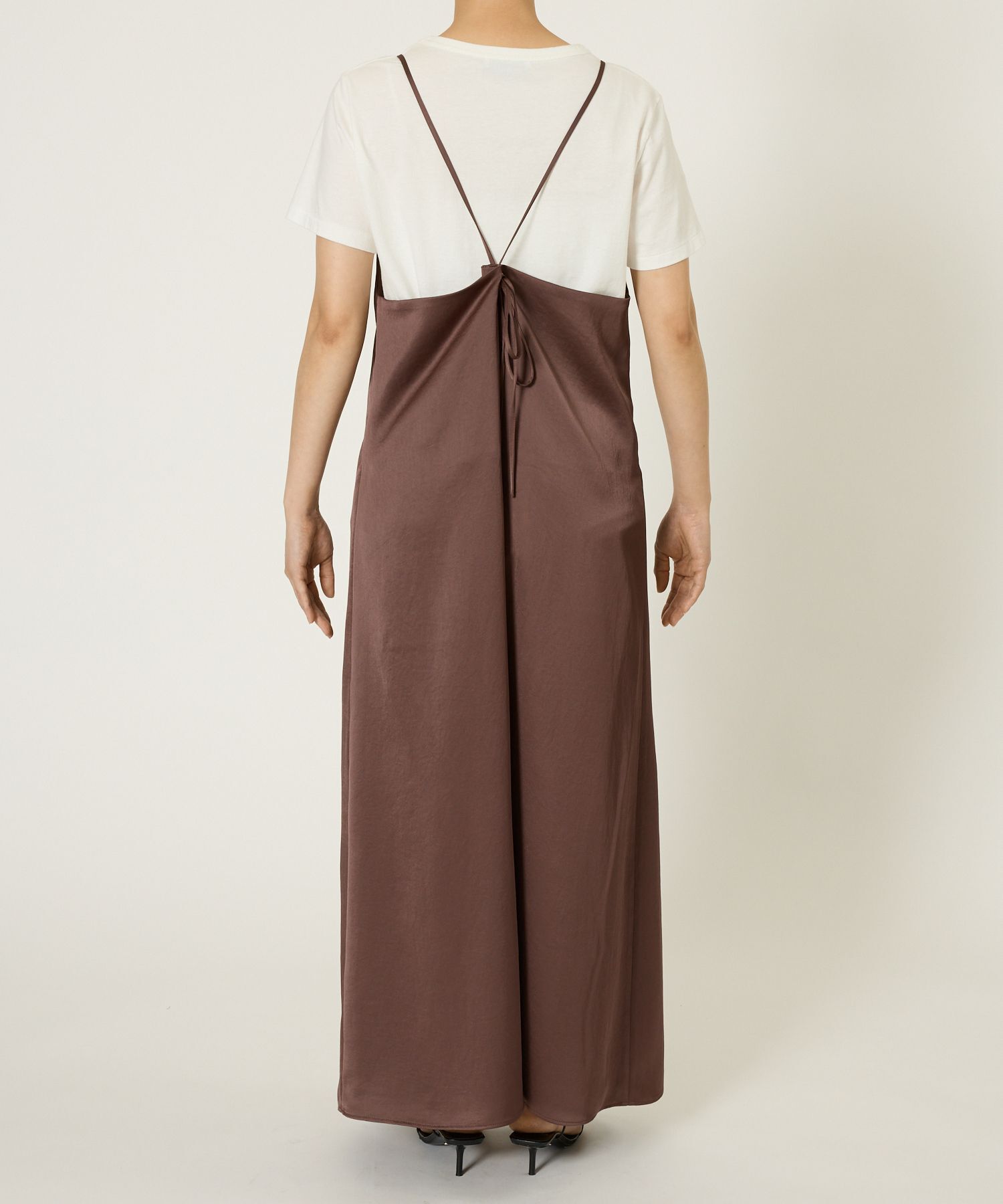 BABYLONE「ヴィンテージサテンワンピース」|ワンピース|