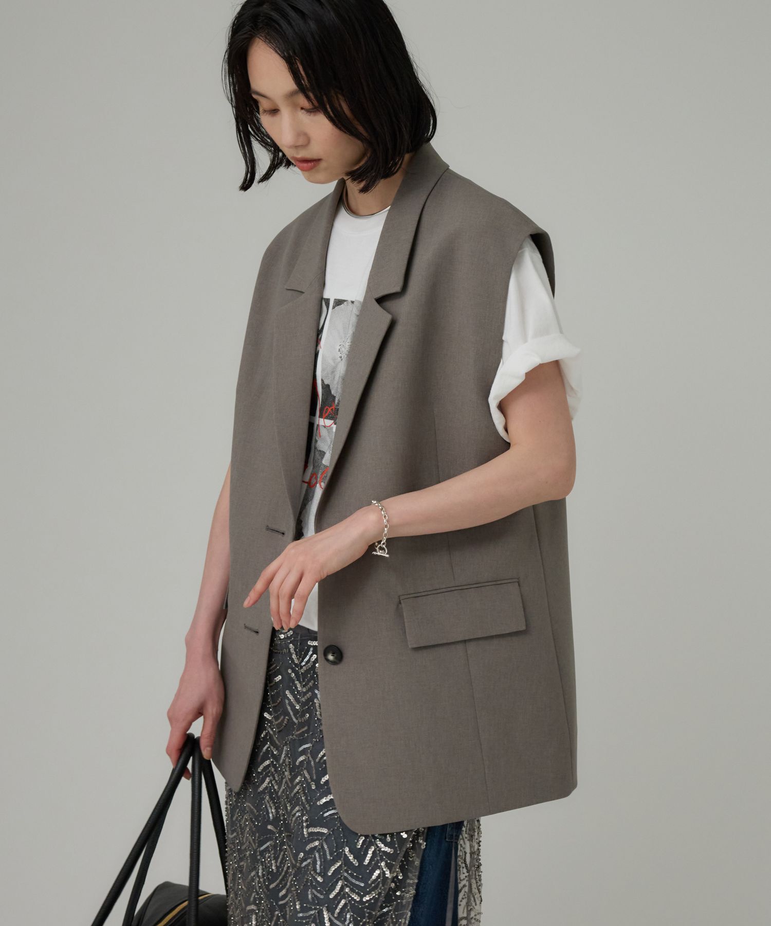 BABYLONE「テーラーカラージレ」|ベスト・ジレ|