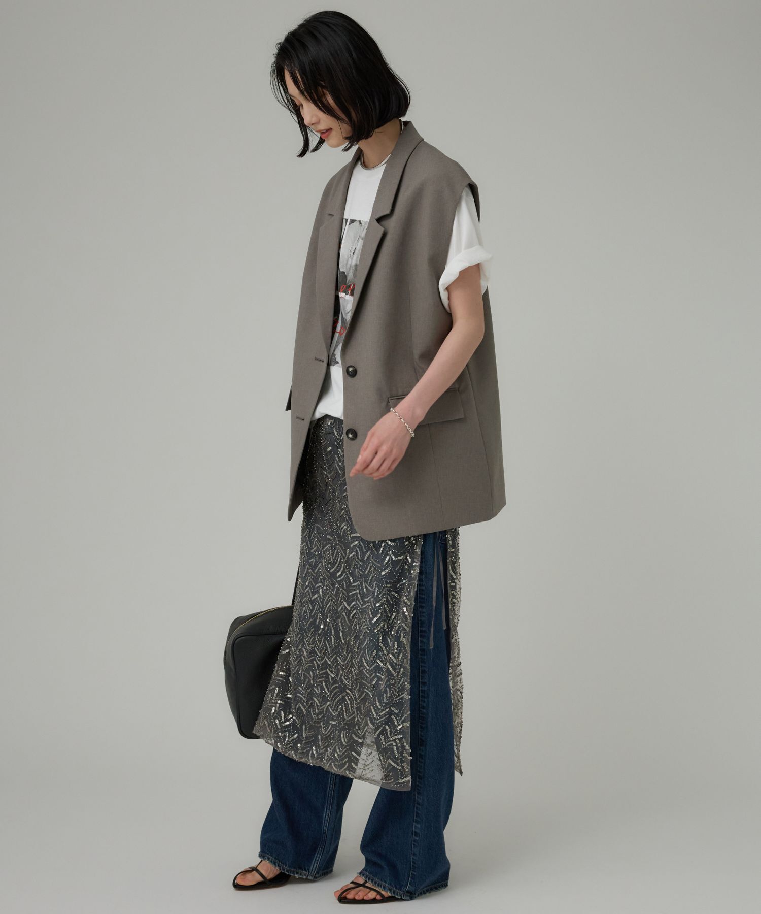 BABYLONE「テーラーカラージレ」|ベスト・ジレ|