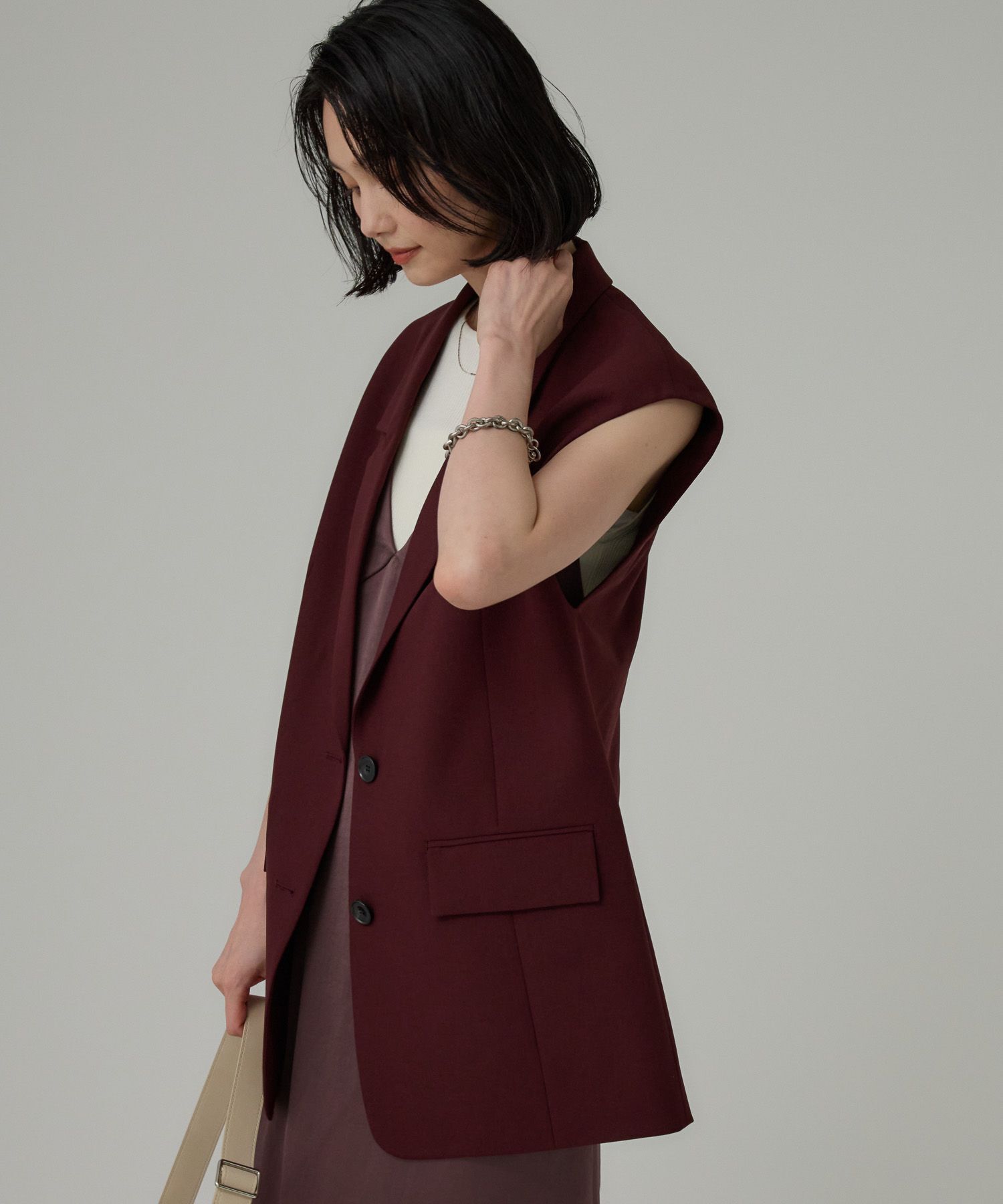 BABYLONE「テーラーカラージレ」|ベスト・ジレ|