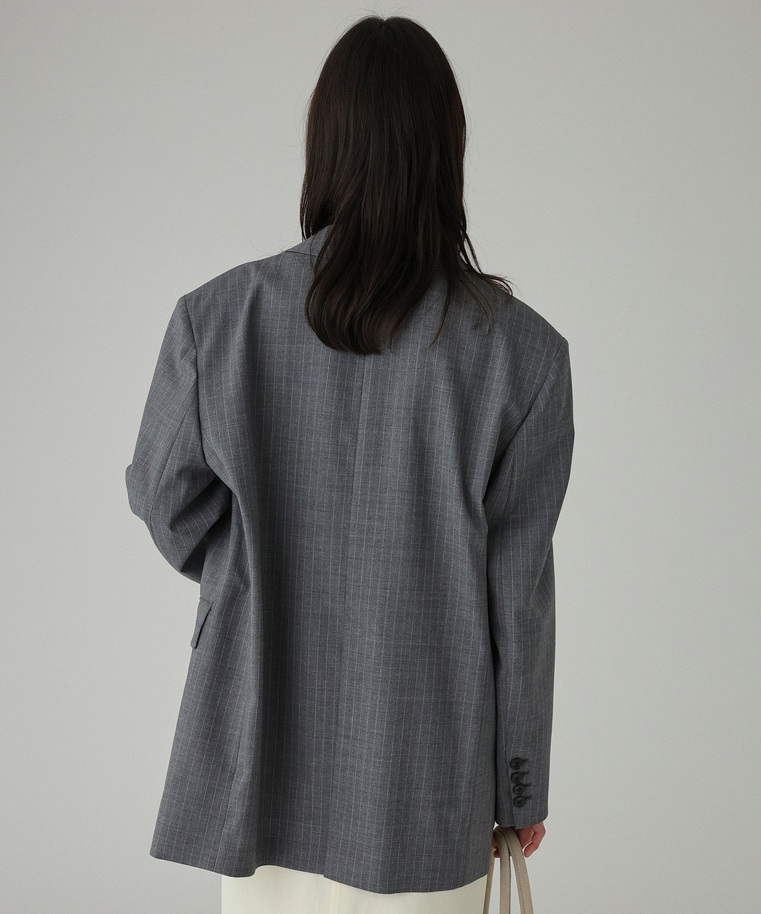 BABYLONE「【多機能素材】シングルオーバージャケット」|テーラードジャケット|