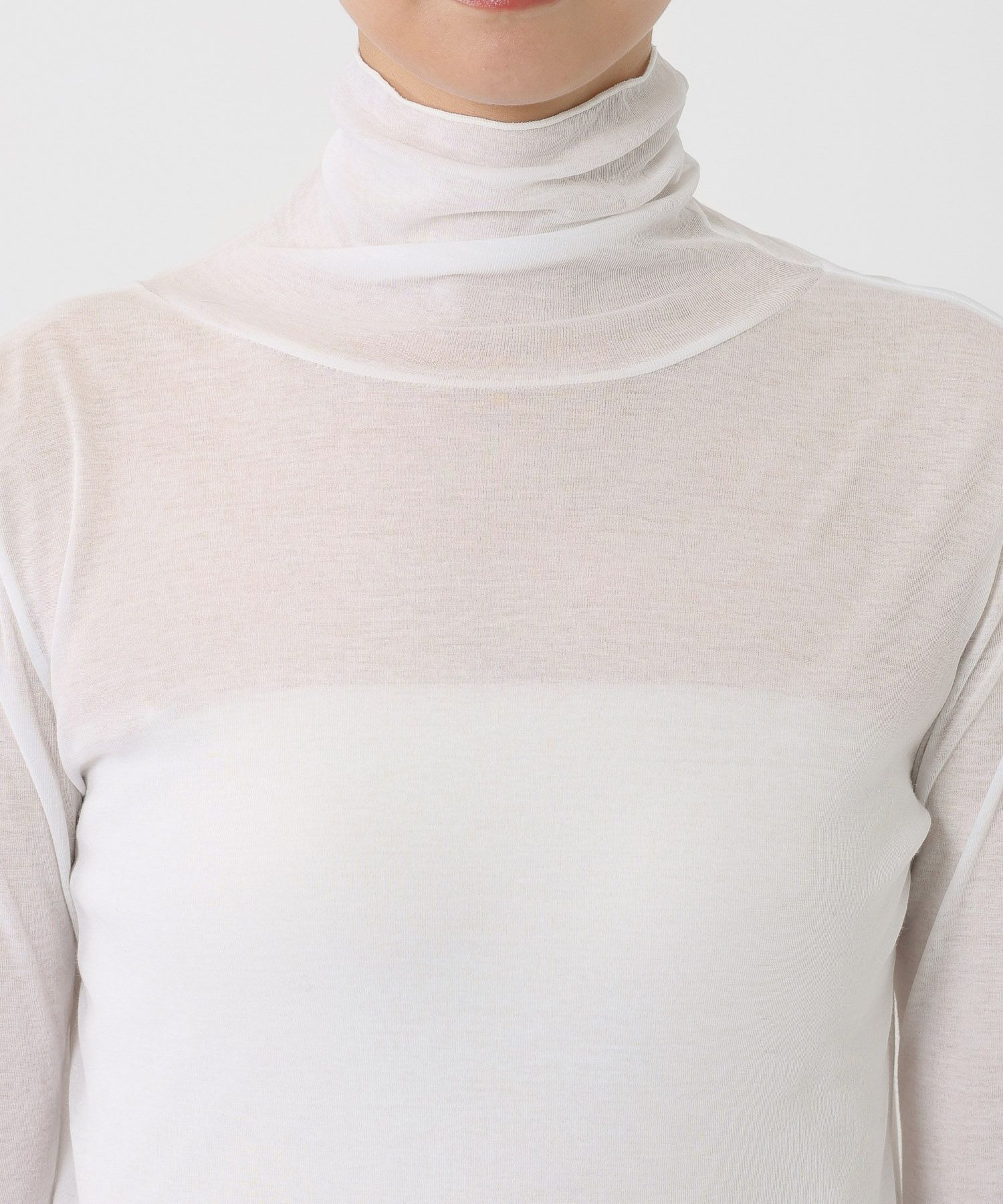 BABYLONE「シアーツイストフライスハイネックカットソー」|Tシャツ・カットソー|